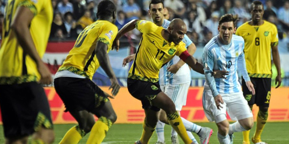 Argentina edges brave Jamaica in Copa America