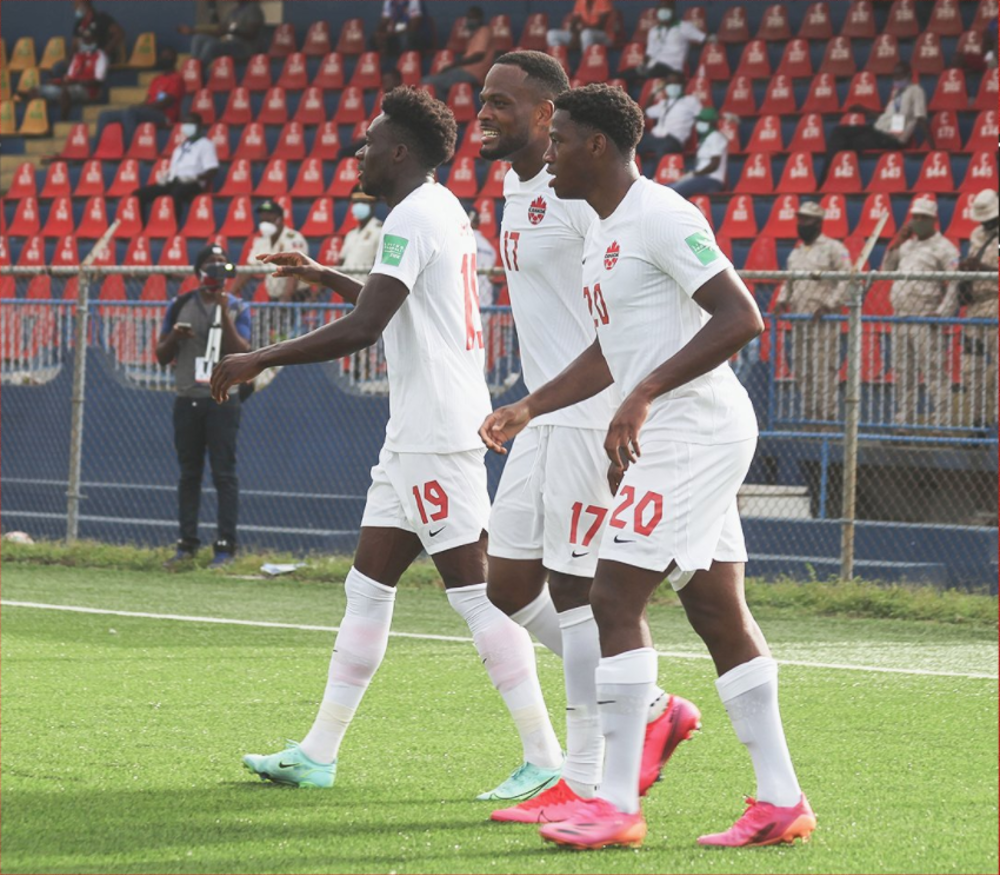 Larin strike lifts Canada over Haiti
