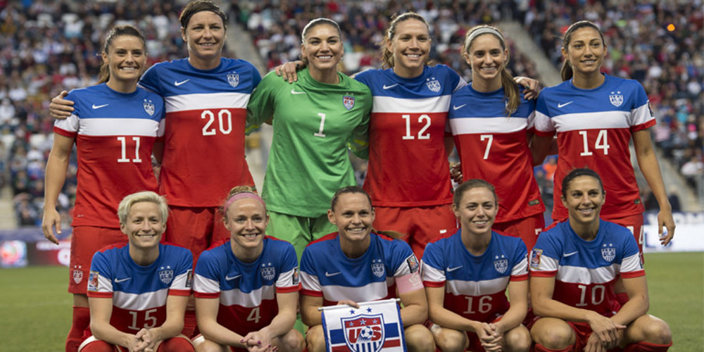 Selección femenina EE.UU jugará 10 amistosos antes del Mundial