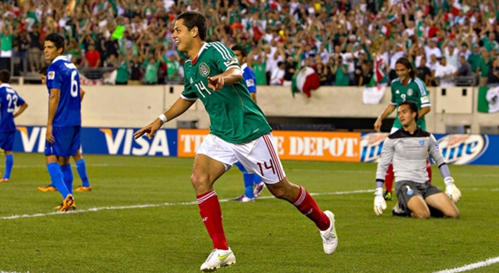 Chicharito returns to site of memorable goal