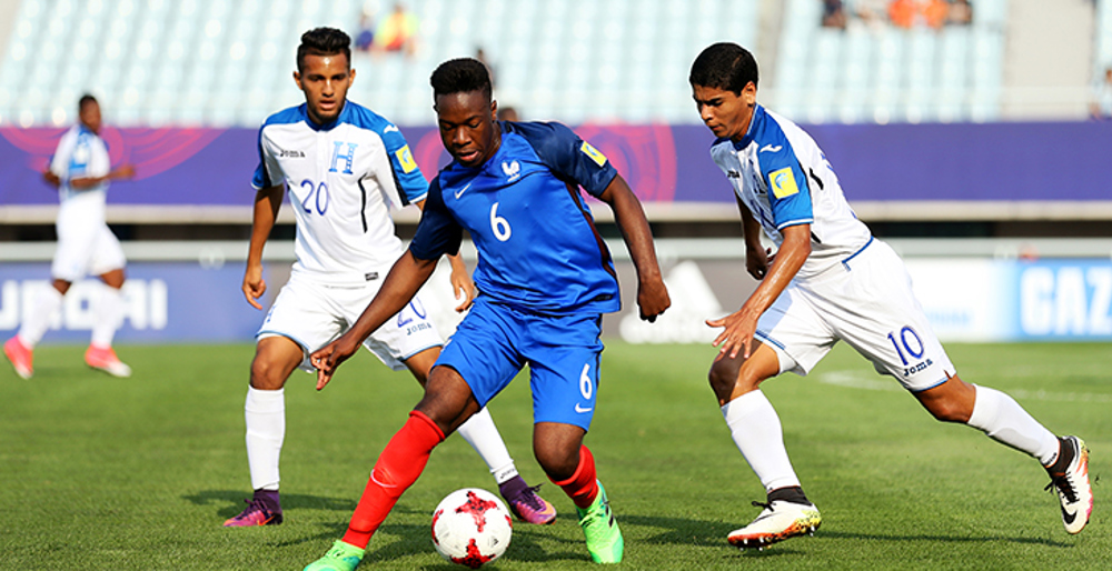 Honduras cayó ante Francia en el Mundial Sub-20