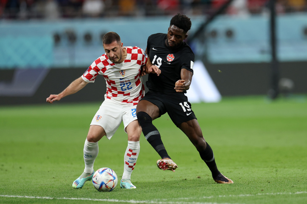 Canadá cayó ante Croacia en una noche histórica