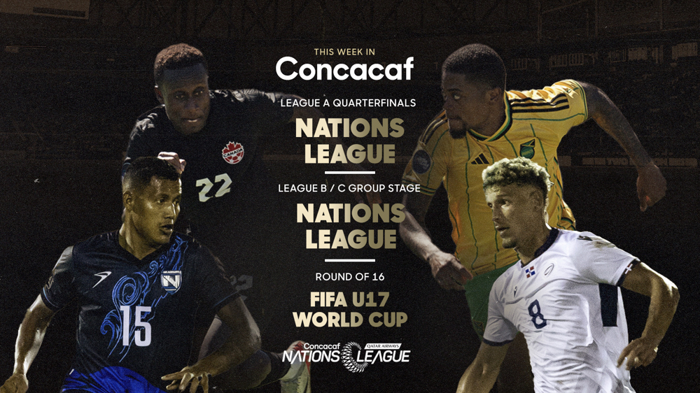 Partidos de noviembre en la Liga de Naciones Concacaf destacan la semana 