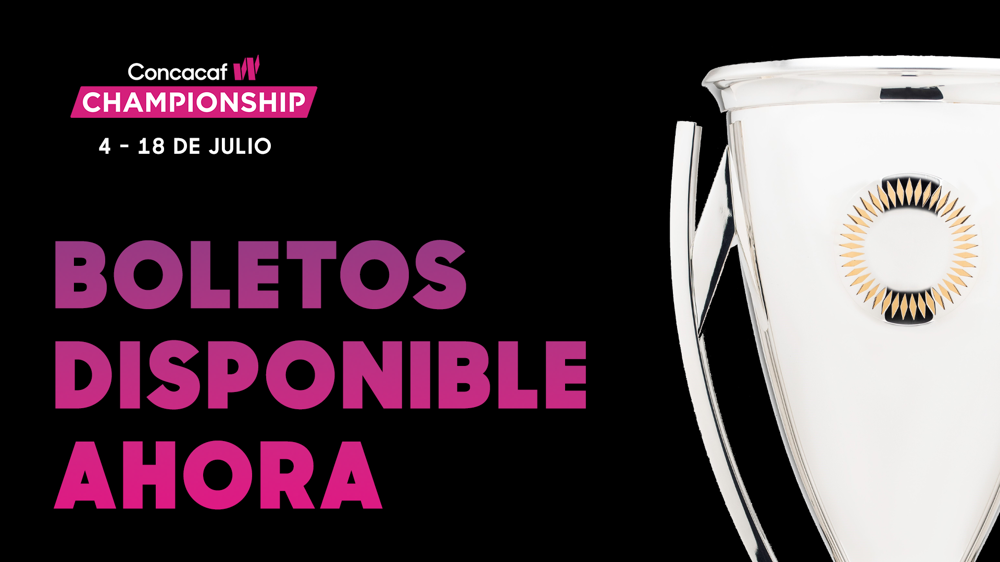 Boletos para todos los partidos del Campeonato Concacaf W 2022 ya están a la venta