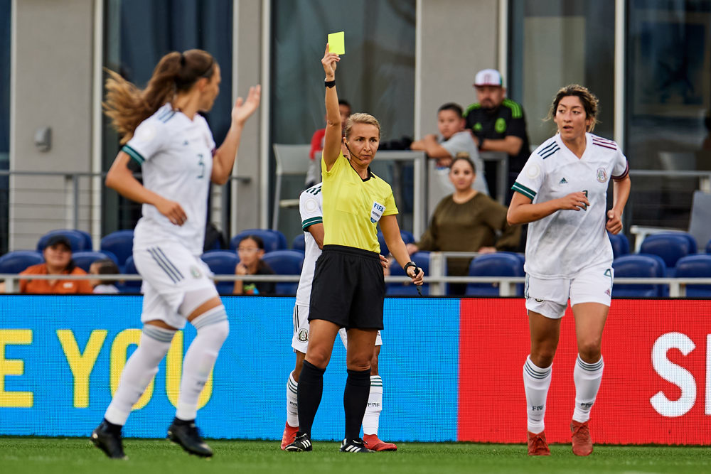 Concacaf referee Ekaterina Koroleva on the frontlines against COVID-19