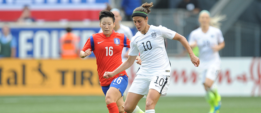 U.S. women, Korea Republic draw in friendly