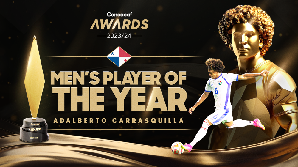 Carrasquilla wins Concacaf Men’s Player of the Year Award