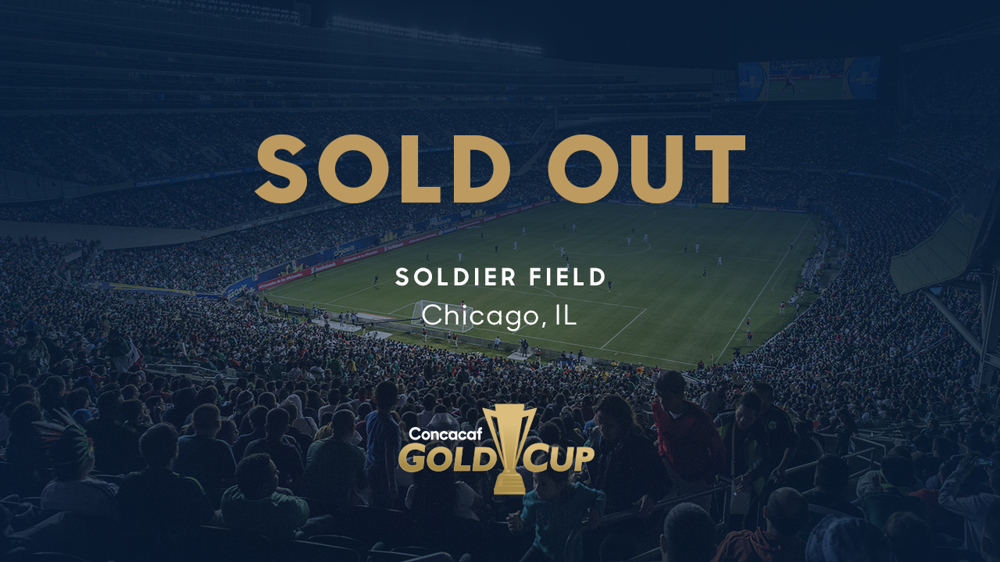 2019 Concacaf Gold Cup Final in Chicago’s Soldier Field Sold Out