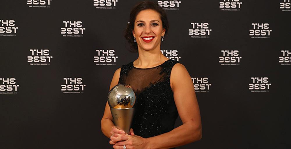 Estadounidense Lloyd, candidata a la mejor jugadora de la FIFA
