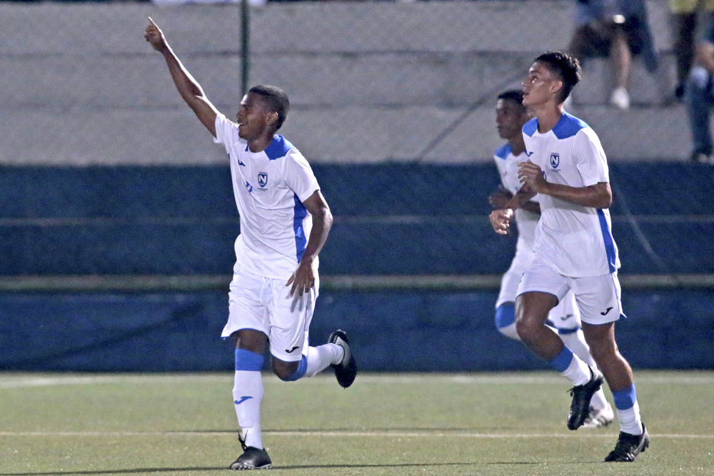 Doblete de Bello pone  a Nicaragua en la cima del Grupo D del Sub-17