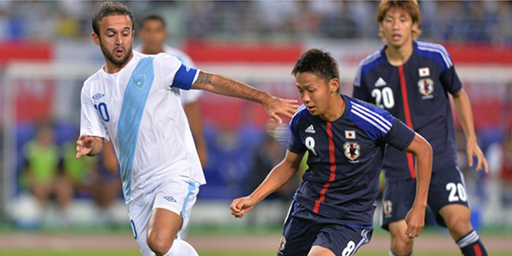 Japón derrota a Guatemala en amistoso