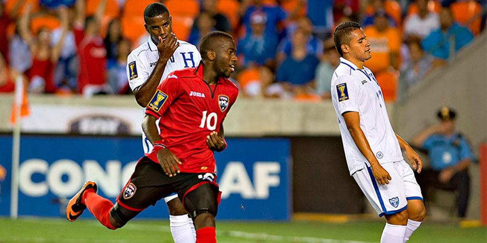 Trinidad downs Honduras to seal Gold Cup quarterfinal place