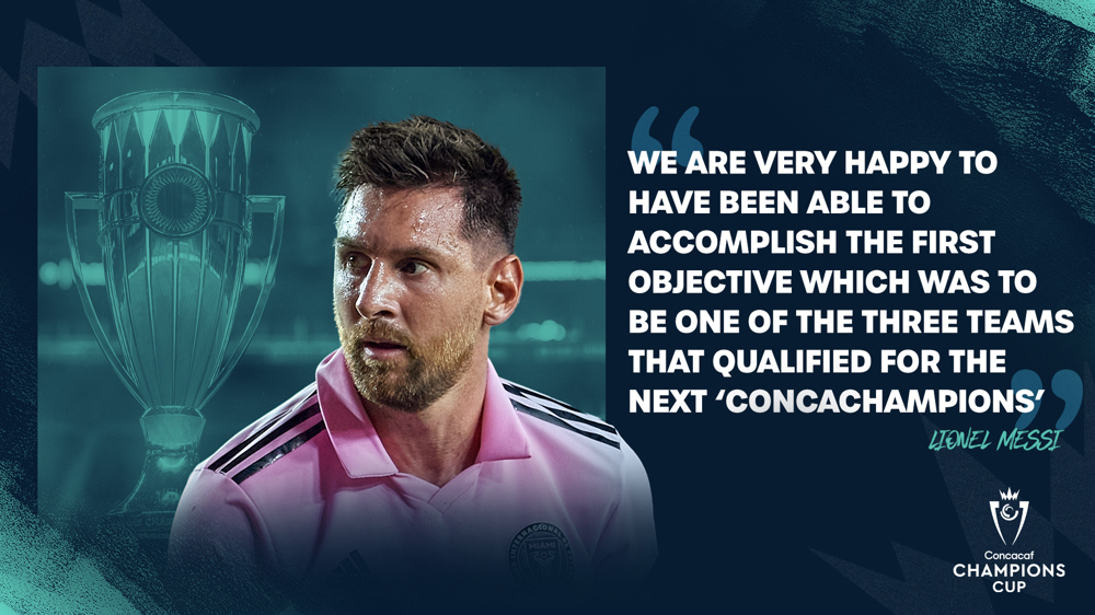 Messi relishing Inter Miami’s Champions Cup qualification