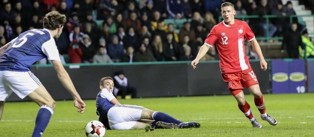 Aird goal helps Canada draw at Scotland