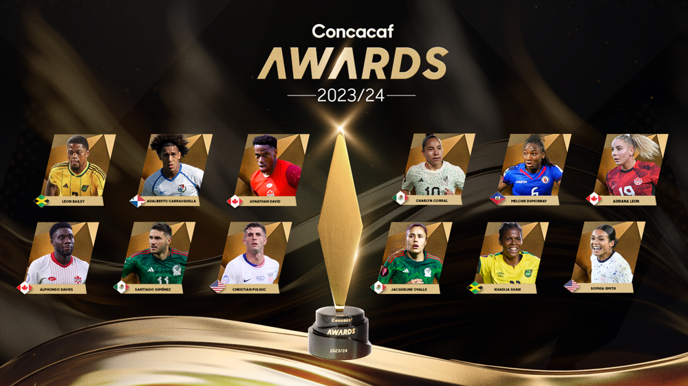 Concacaf announces 2023/24 Player of the Year Awards nominees