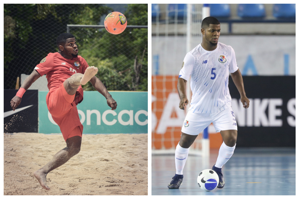 Panameño Alfonso Maquensi,  brilla en futsal y fútbol playa