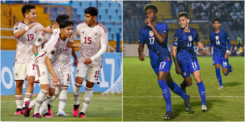 México y Estados Unidos se enfrentan por el título Sub-17 masculino 