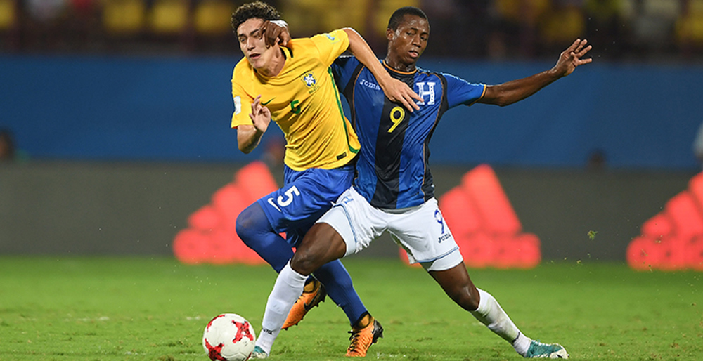 Brasil eliminó a Honduras del Mundial Sub 17