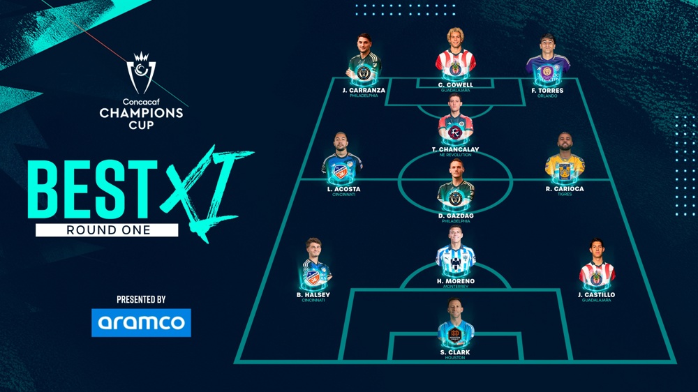Moreno, Acosta, Cowell headline Round One Best XI