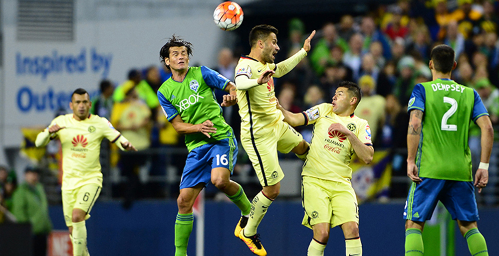 Club América remontó dos veces para empatar con Seattle Sounders