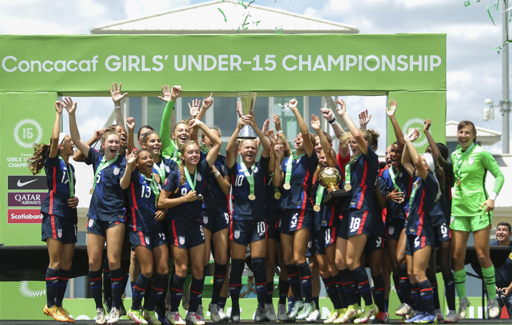 Estados Unidos vence a Canadá y gana el Campeonato Femenino Sub-15