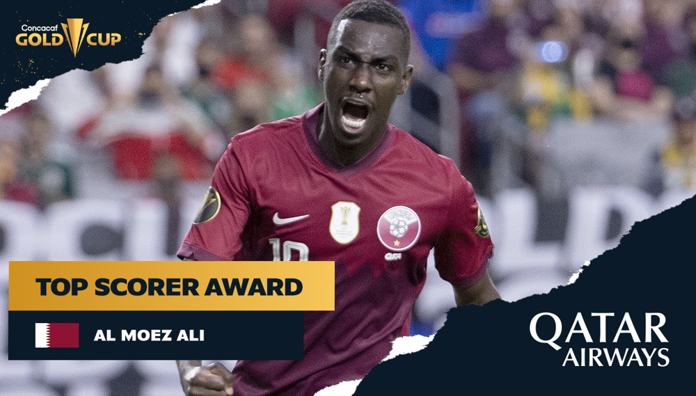 Qatar’s Ali earns 2021 Gold Cup Top Scorer Award  
