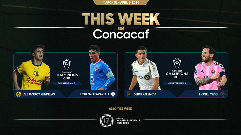 Champions Cup, Women’s U-17 Qualifiers highlight This Week in Concacaf