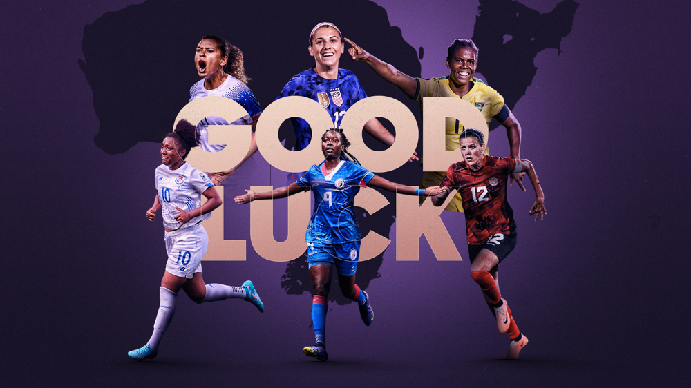 Presidente de Concacaf envía un mensaje positivo a los seis equipos de Concacaf que compiten en la Copa Mundial Femenina de la FIFA