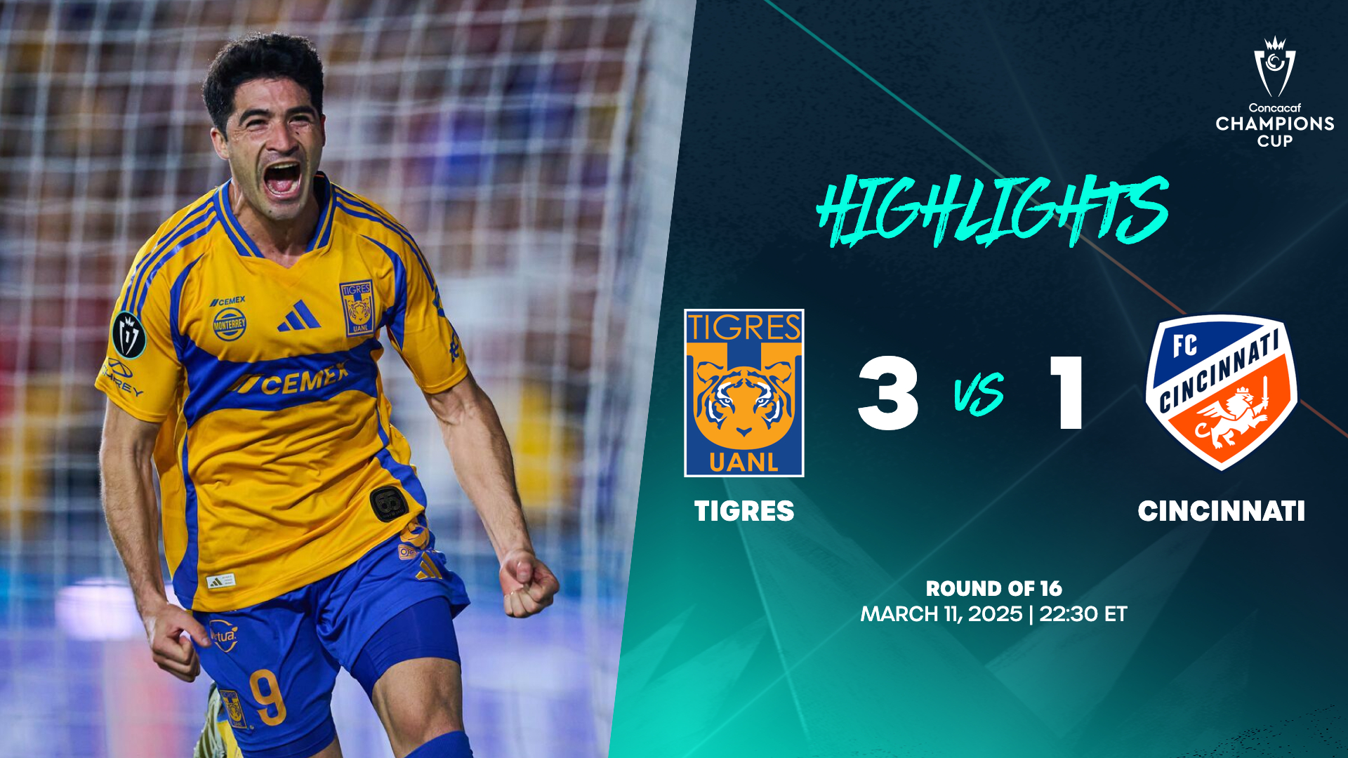 Tigres v Cincinnati | Highlights