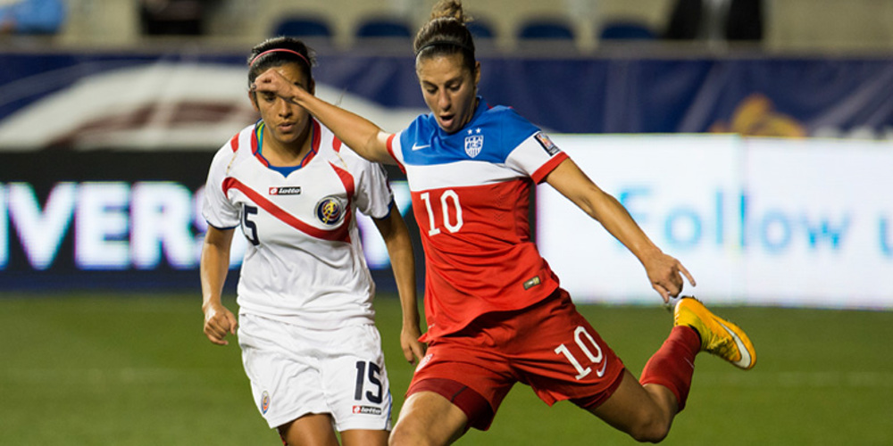 U.S. women, Costa Rica schedule August friendlies
