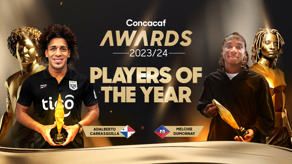 Melchie Dumornay and Adalberto Carrasquilla named 2023/24 Concacaf Players of the Year