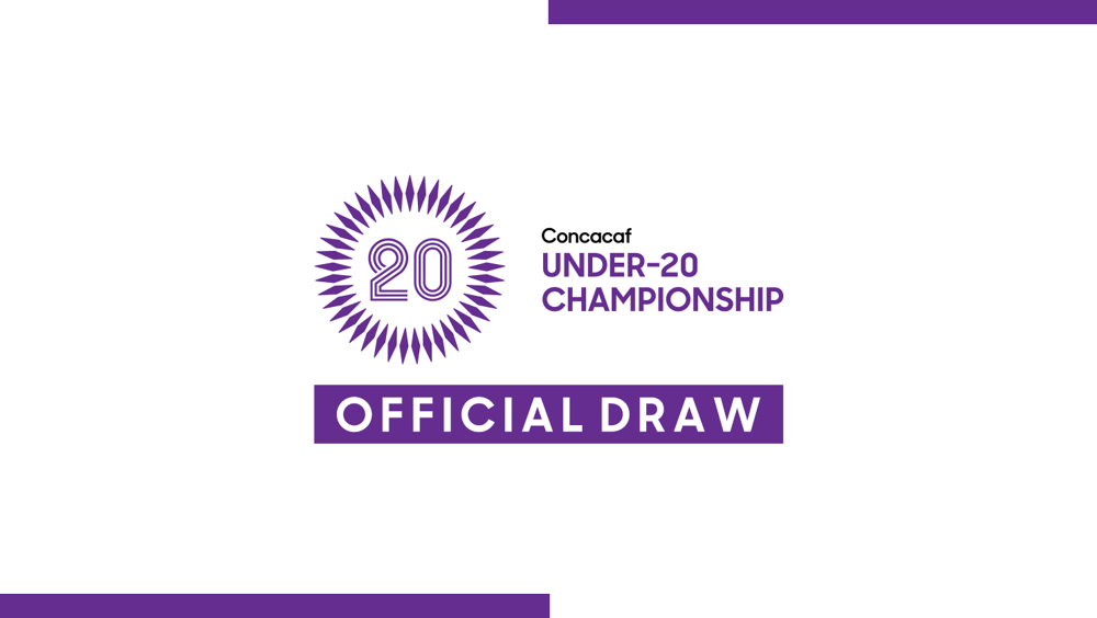 Sorteo revela los grupos del Campeonato Sub-20 de Concacaf 2022