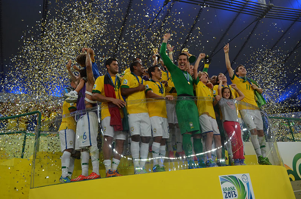 CONCACAF officials at Confederations Cup Brazil 2013