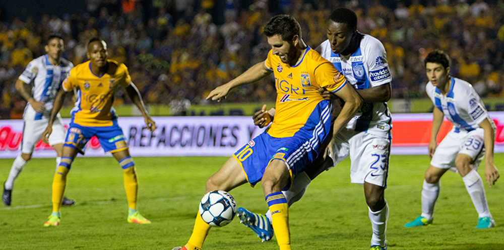 Tigres venció a Pachuca, en un duelo entre dos participantes en Liga de Campeones