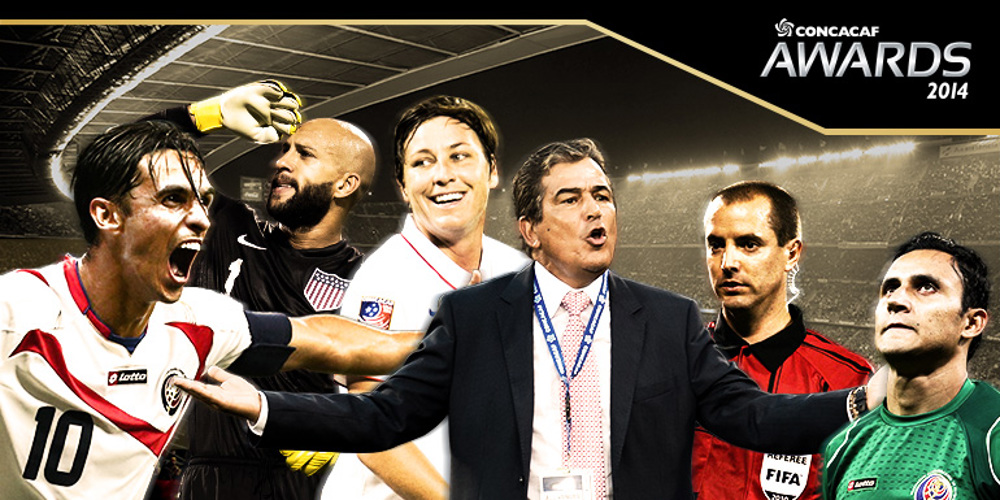 Navas y Wambach Nombrados Jugadores del Año 2014 de CONCACAF