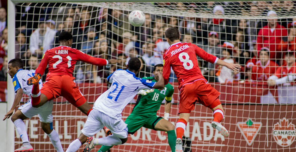 Larin, Johnson help propel Canada past Honduras