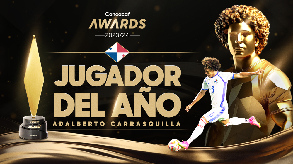 Carrasquilla gana el premio al Jugador del Año de Concacaf