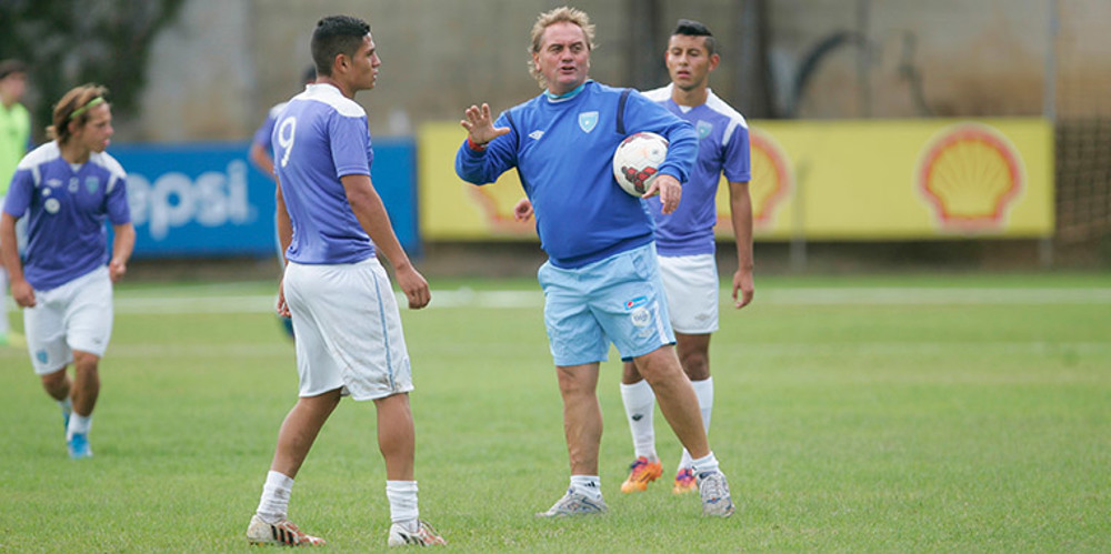 Ruiz comprometido con la Sub-20 de Guatemala