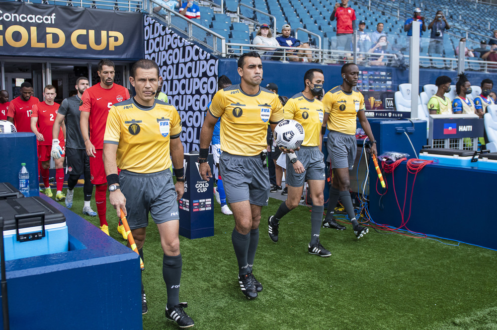 Match officials appointed for Gold Cup Semifinal matches on July 29