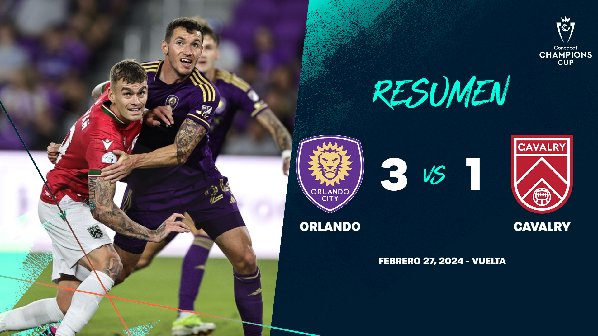 Orlando City v Cavalry | Resumen