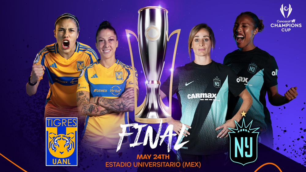 Tigres Femenil to face NY/NJ Gotham FC in Concacaf W Champions Cup Final on May 24 at Estadio Universitario in Nuevo Leon, Mexico