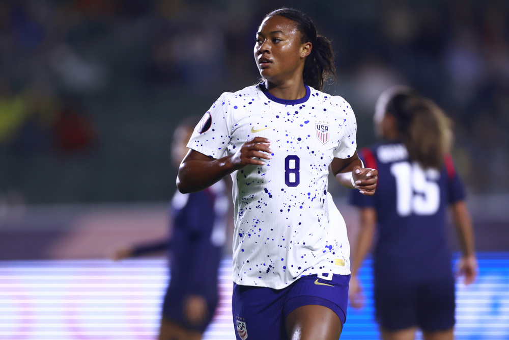 W Gold Cup Group Stage on The Rise: Jaedyn Shaw, USA