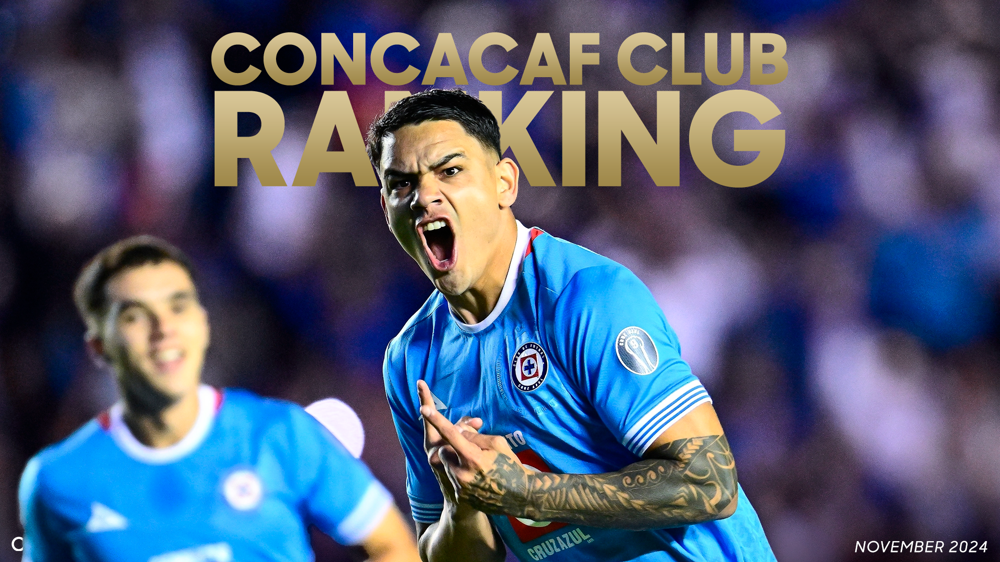 Cruz Azul entra en el top cinco del Ranking de Clubes de Concacaf de noviembre