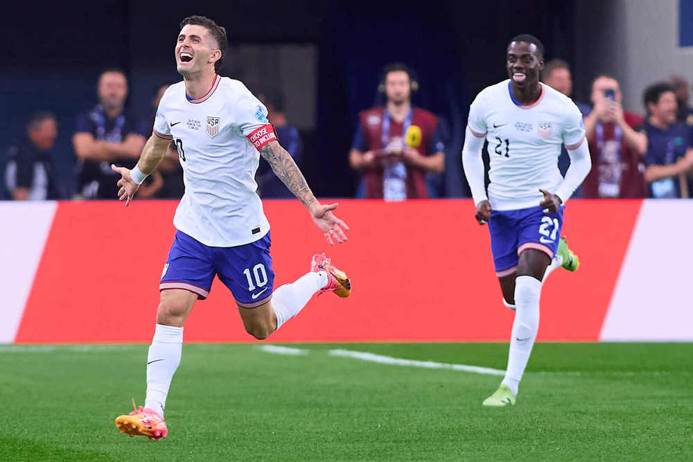 Christian Pulisic impulsa a Estados Unidos sobre Bolivia en la Copa América