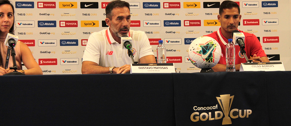 Borges, mediocampista de Costa Rica: "Es un momento especial iniciar el torneo aquí"