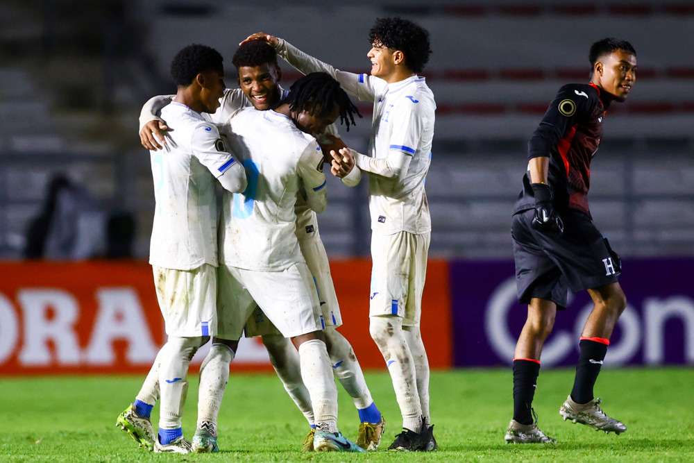 Honduras líder del Grupo B en el Campeonato masculino Sub-20 de Concacaf
