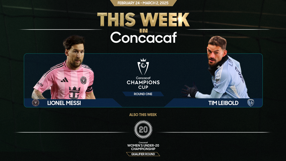 Champions Cup, Women’s U-20 Qualifiers highlights This Week in Concacaf