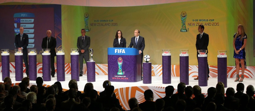 Sorteo Mundial Sub-20 se celebró en Auckland