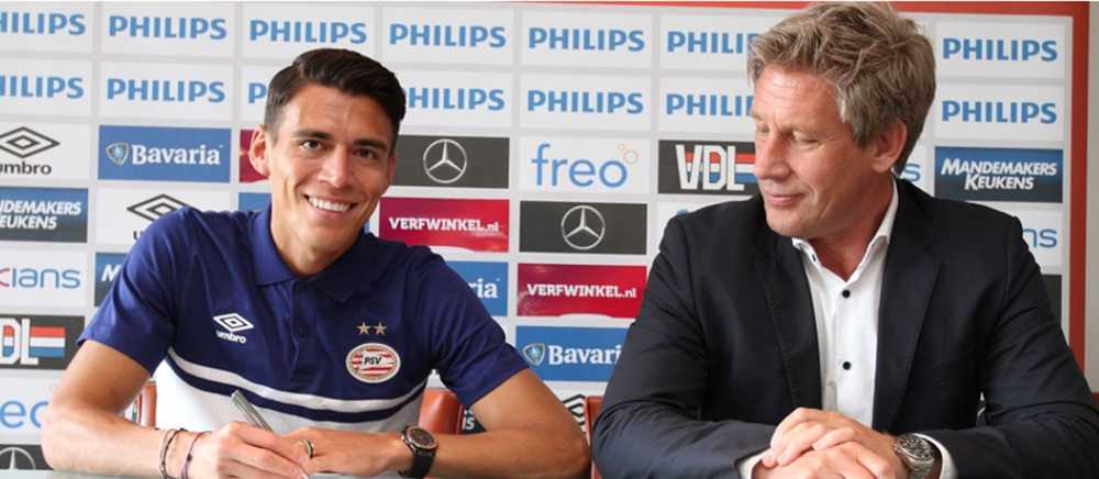 Mexico int’l Moreno joins PSV Eindhoven