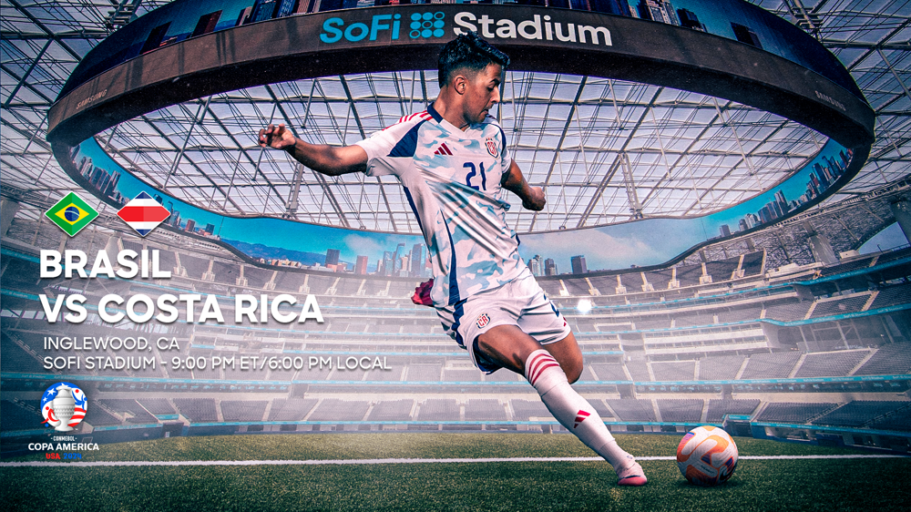 Costa Rica begins its participation in the Copa America against Brazil
